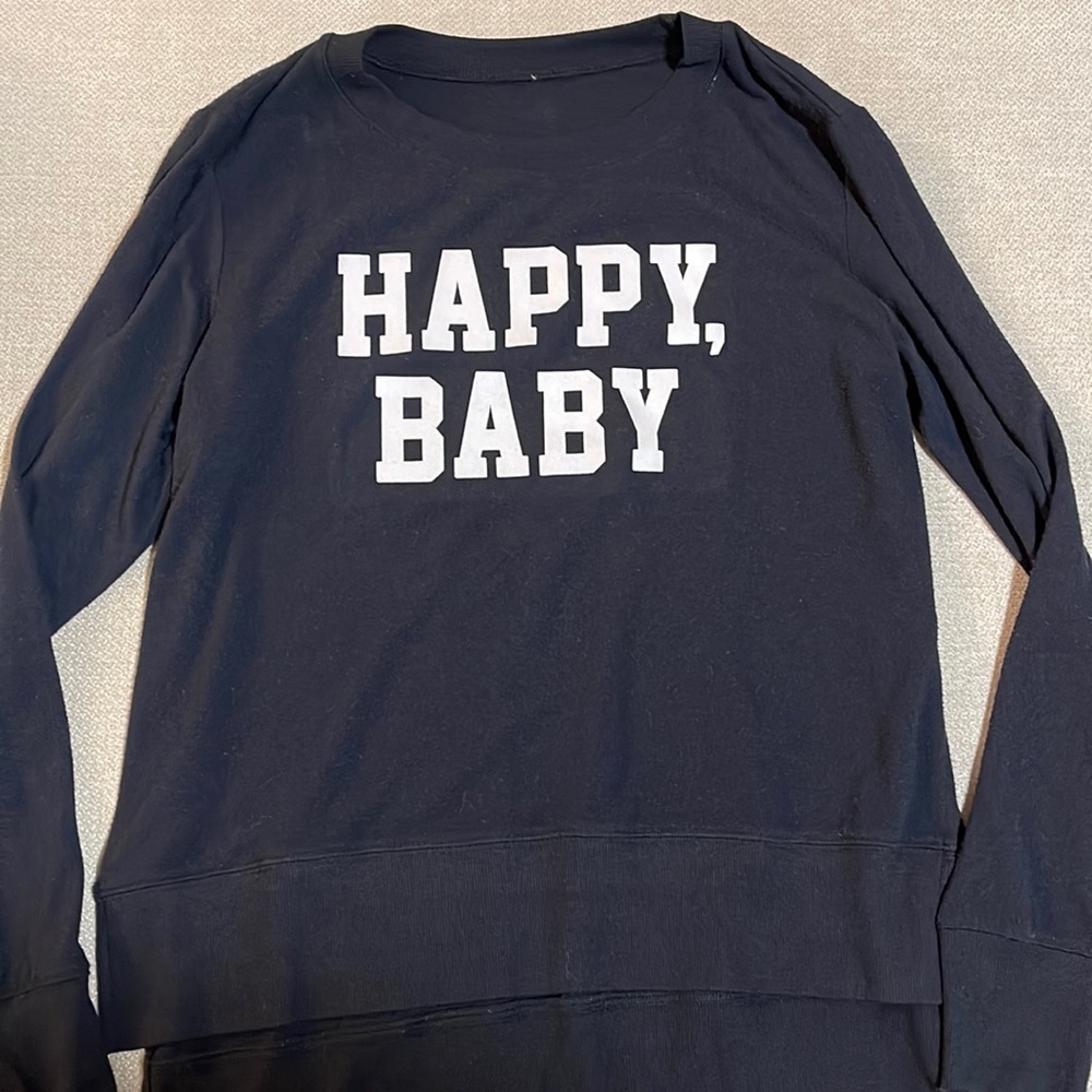 ALO happy, baby sweatshirt